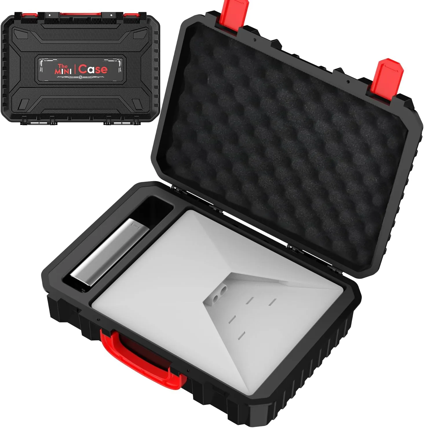 Starlink Mini Case, Portable Travel Bag for Mini Starlink Dish Kit, Waterproof Hard Case fits Kickstand, Pipe Adapters, Power Supplies, Cables, Ethernet Cables and More