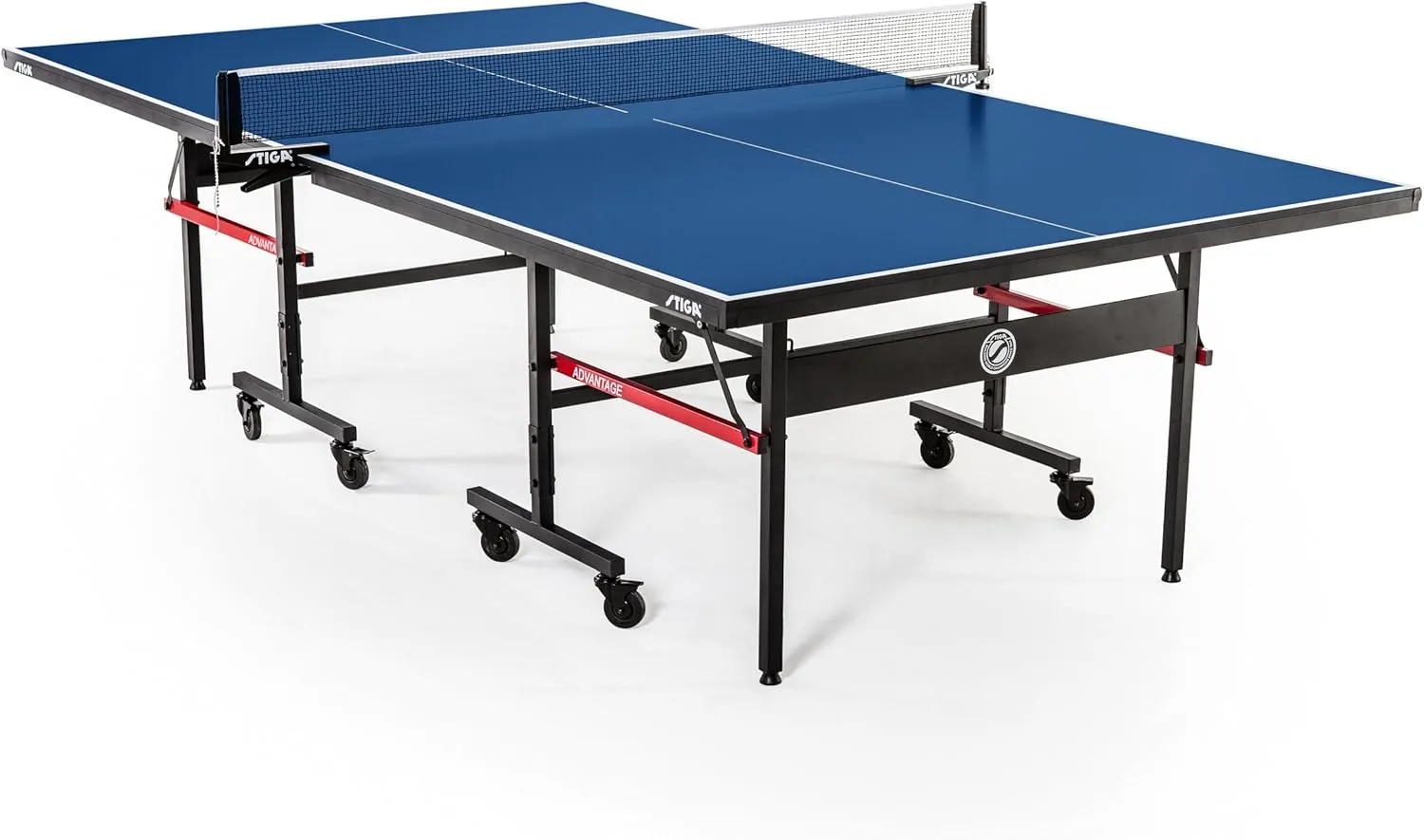 STIGA Advantage Series Ping Pong Tables - 13, 15, 19, and 25mm Tabletops - Quickplay 10 Minute Assembly - Playback Mode - Recreational to Tournament Level