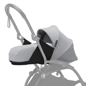 Stokke YOYO 0  Newborn Pack, Stone - Includes Mattress, Extendable Canopy & Five-Point Harness - Requires YOYO3 Frame (Sold Separately)