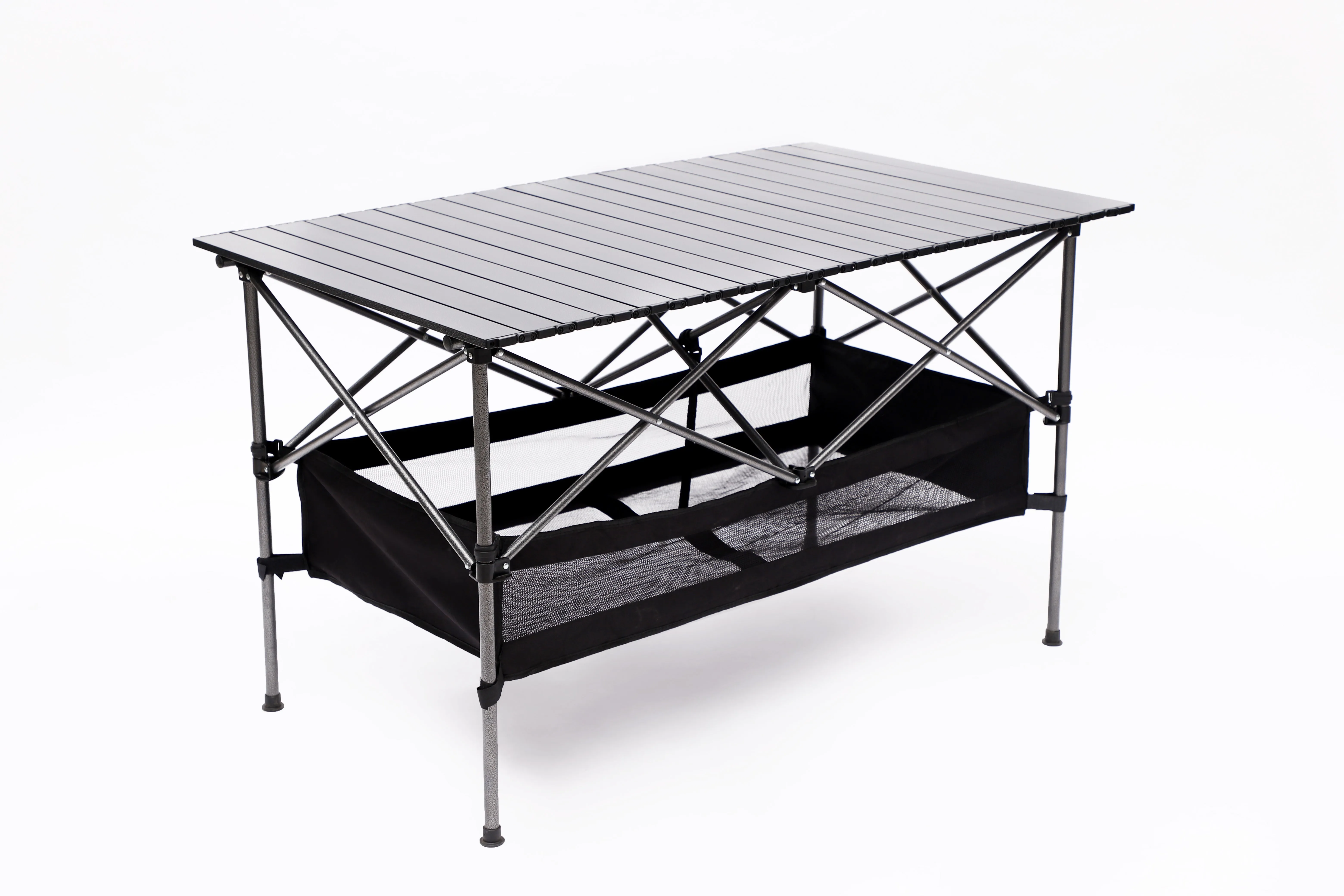 Streamdale Folding Aluminum Outdoor Table with Carrying Bag