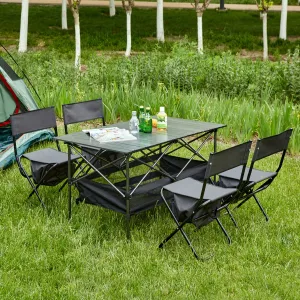 Streamdale Portable Folding Outdoor Table and Chair Set
