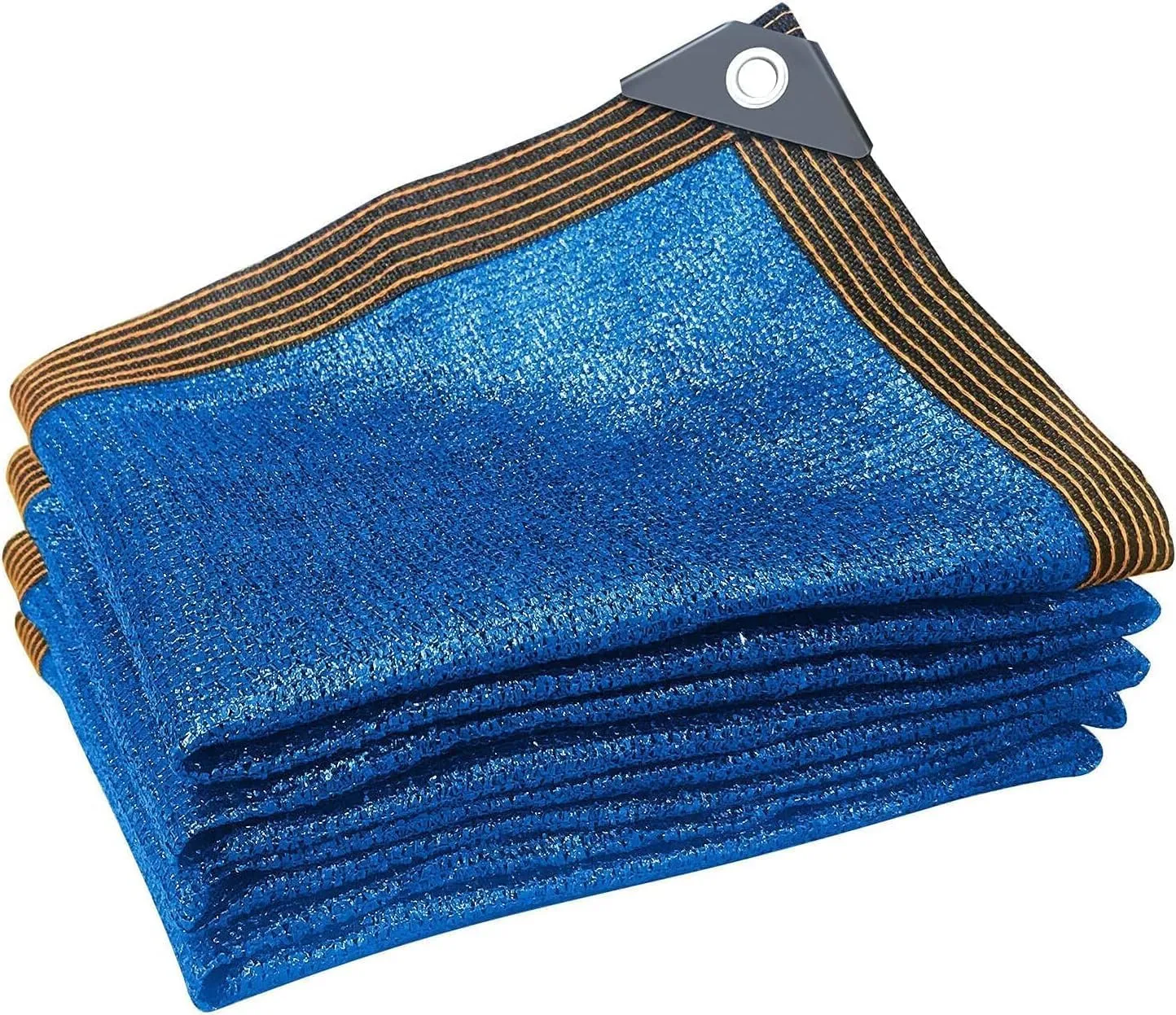 Sun Shade Cloth 6.5 Ft x 20 Ft 90% UV-Blocking Net Shade for Plant Cover, Shade Netting for Greenhouse, Barn, Chicken Coop,Dog Kennel Outdoor,Canopy, Pools, Garden Shade Mesh Net Blue