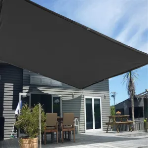 Sun Shade Sails Canopy, Sun Shades Outdoor Patio, Sun Protection Breathable Material Rectangle Shade Design for Patio, Garden, Pool, Courtyard, Backyard, Pergola #5