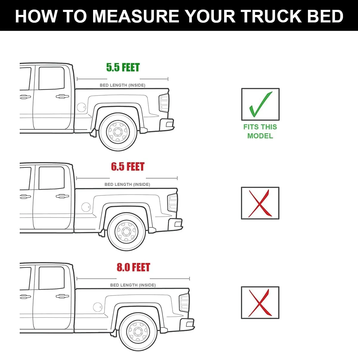 SUPERDRIVE Quad-fold Hard Truck Bed 5.5FT Tonneau Cover Compatible with 2007-2021 Toyota Tundra Short Truck Solid Bed Cover Waterproof Scratch Resistance Weather Protection