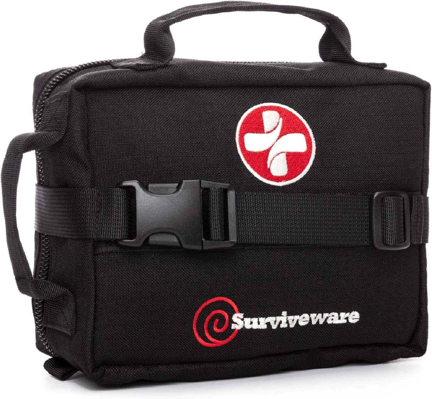 Survivor's Choice Premium First Aid Kit | Military-Grade Medical Supplies for Emergency, Camping & Travel | Water-Resistant 600D Case