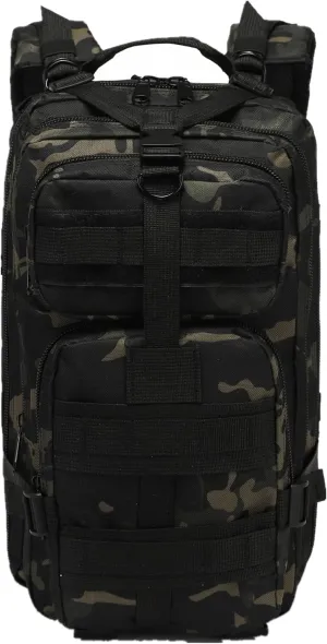Tactical Backpack for Men, 30L Small Outdoor Army Backpacks Military Rucksack Molle Bag for Sports Camping Hiking Trekking Fishing Hunting