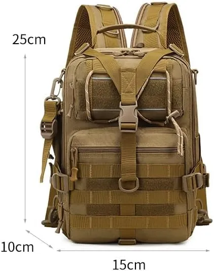 Tactical Backpack Military Molle Hiking 36-55L Outdoor mountaineering bag trekking tourist fishing camouflage