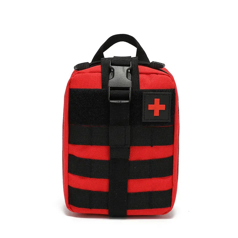 Tactical First Aid Kit Waist Bag Emergency Travel Survival Rescue Handbag Waterproof Camping First Aid Pouch Patch Bag Case