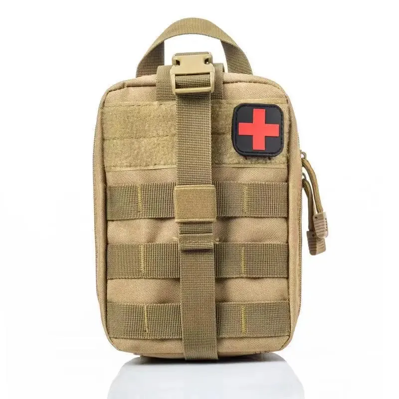 Tactical First Aid Kit Waist Bag Emergency Travel Survival Rescue Handbag Waterproof Camping First Aid Pouch Patch Bag Case