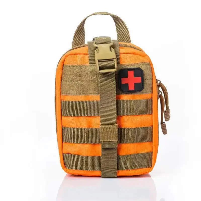 Tactical First Aid Kit Waist Bag Emergency Travel Survival Rescue Handbag Waterproof Camping First Aid Pouch Patch Bag Case