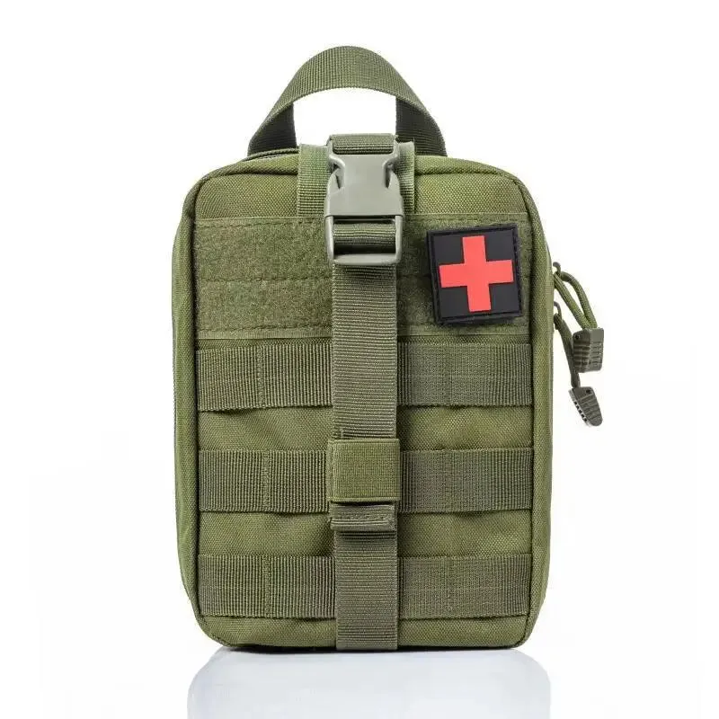 Tactical First Aid Kit Waist Bag Emergency Travel Survival Rescue Handbag Waterproof Camping First Aid Pouch Patch Bag Case