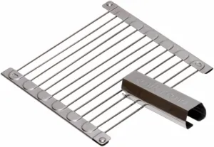 Tanaka bun kinzoku (Tanaka Bung Metal) Conifer Cone c.c Folding BBQ net Roast Master Made in Japan