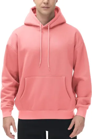 THE GYM PEOPLE Men's Loose Fit Pullover Hoodie Soft Lightweight Hooded Sweatshirt with Pockets