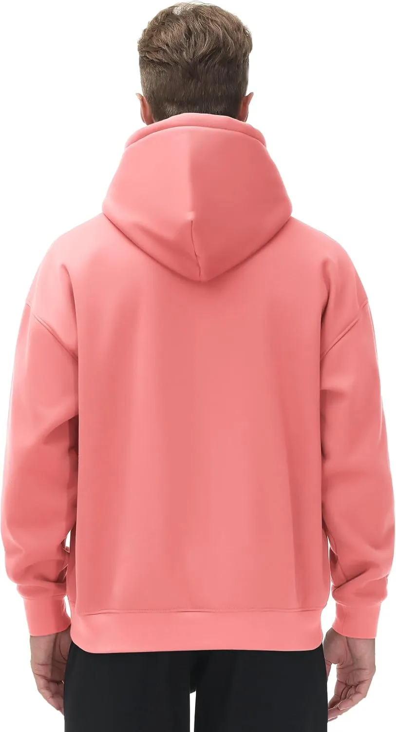THE GYM PEOPLE Men's Loose Fit Pullover Hoodie Soft Lightweight Hooded Sweatshirt with Pockets