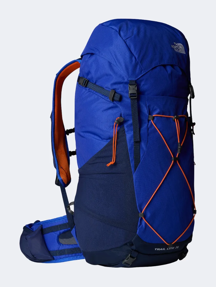 The North Face Trail Lite 36L Men Hiking Bags Cases And Luggage Blue/Summit Navy