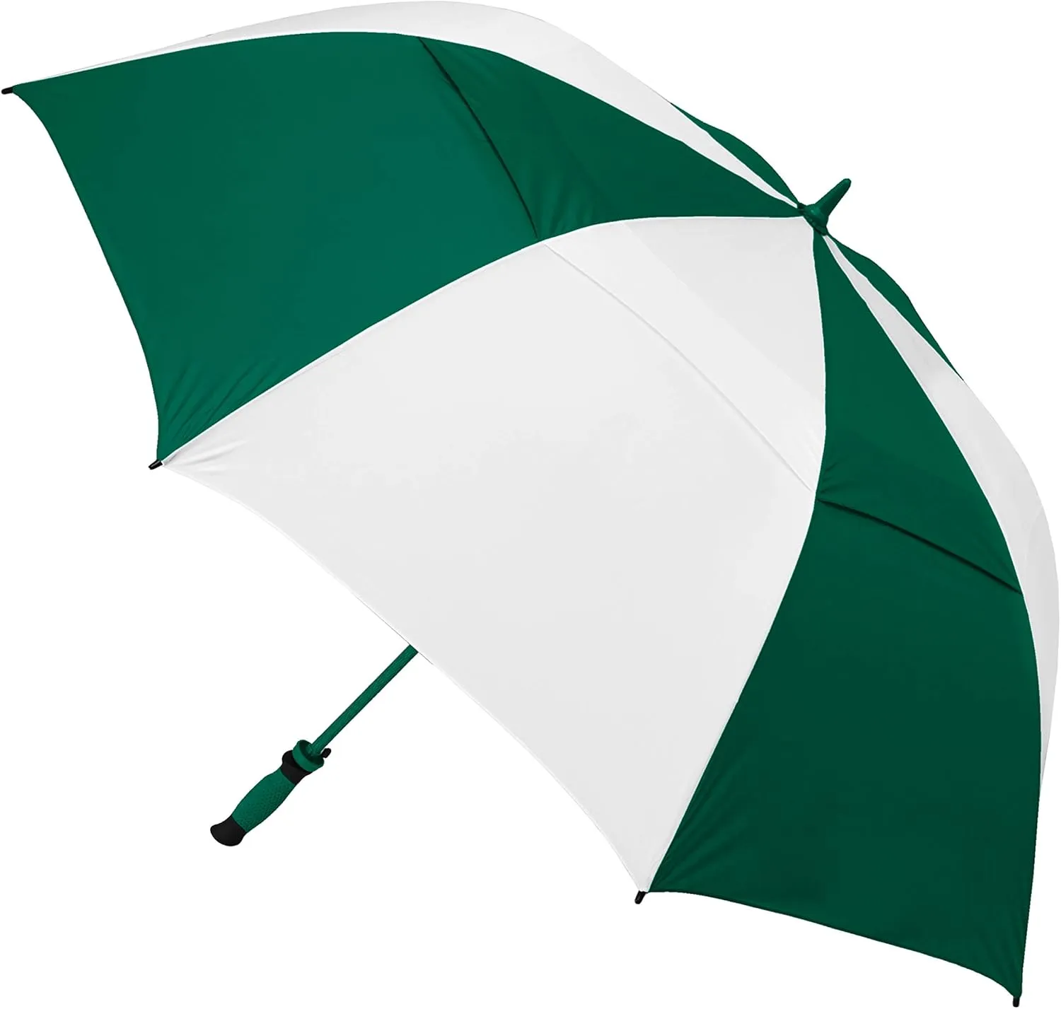 The Paramount Vented Large 64 inch Windproof Automatic Open Double Canopy Golf Umbrella for Rain, Wind and Sun, Strong & Lightweight Oversized Golf Umbrella with Wind Vent for Men & Women
