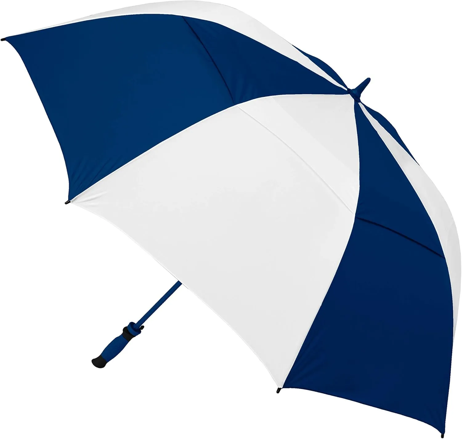 The Paramount Vented Large 64 inch Windproof Automatic Open Double Canopy Golf Umbrella for Rain, Wind and Sun, Strong & Lightweight Oversized Golf Umbrella with Wind Vent for Men & Women