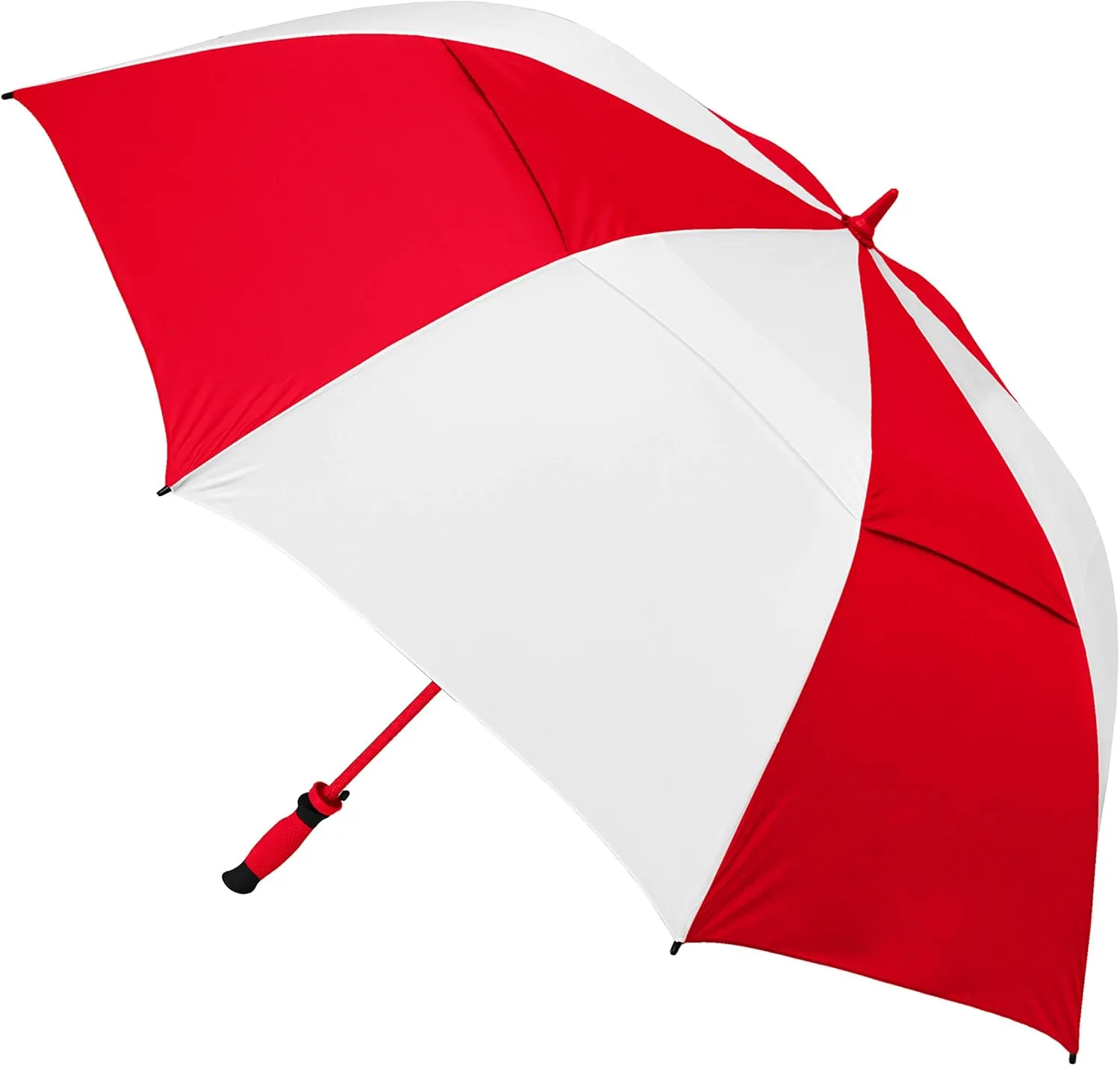 The Paramount Vented Large 64 inch Windproof Automatic Open Double Canopy Golf Umbrella for Rain, Wind and Sun, Strong & Lightweight Oversized Golf Umbrella with Wind Vent for Men & Women