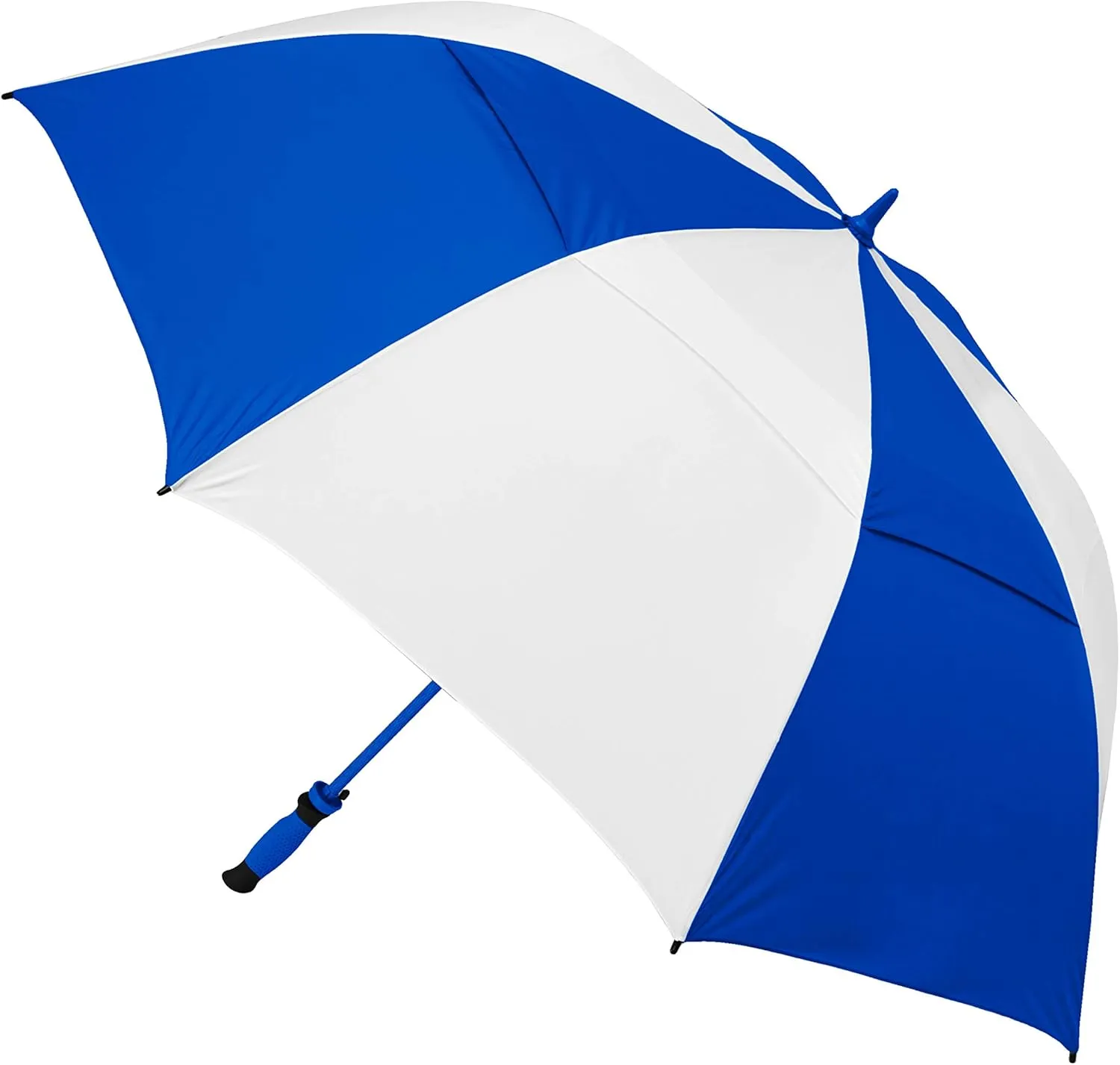 The Paramount Vented Large 64 inch Windproof Automatic Open Double Canopy Golf Umbrella for Rain, Wind and Sun, Strong & Lightweight Oversized Golf Umbrella with Wind Vent for Men & Women