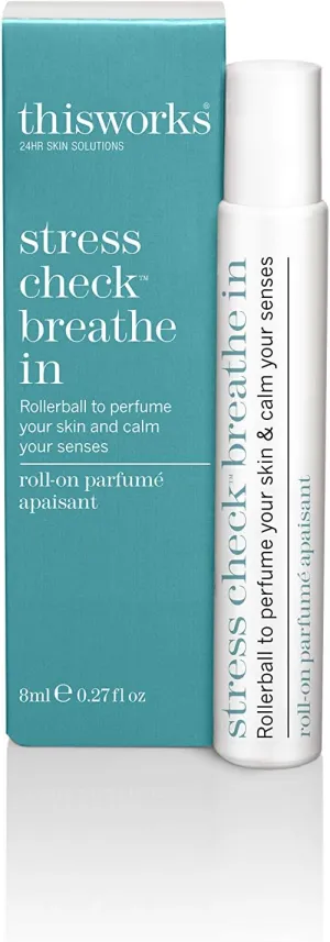 thisworks stress check breathe in: Rollerball to Perfume Your Skin and Calm Your Senses, 8ml | 0.27 fl oz