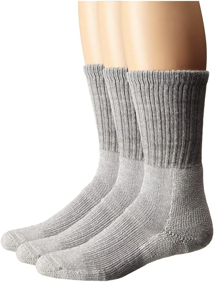 Thorlos Unisex Trekking Crew Thick Cushion 3-Pair Pack