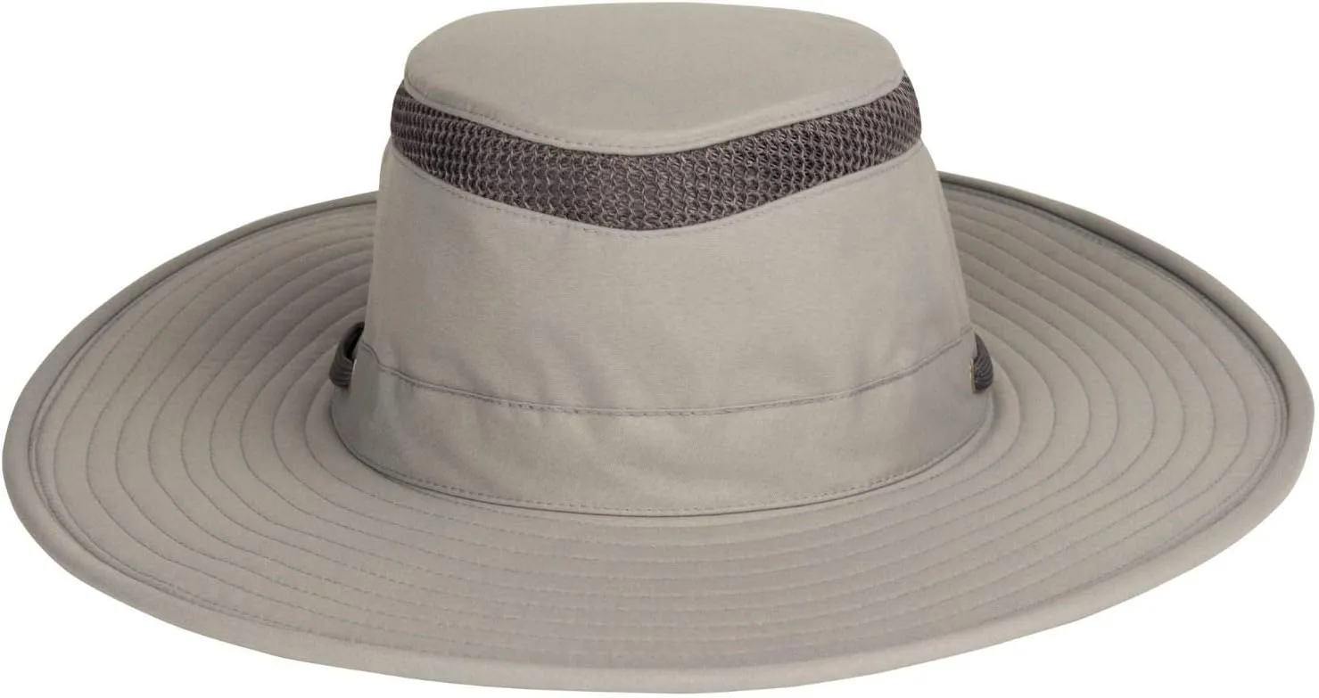 Tilley LTM2 Broad Brim Sun Hat For Men&Women, UPF 50 , Lightweight, Durable, Water Resistant, Breathable Airflo, Ventilation