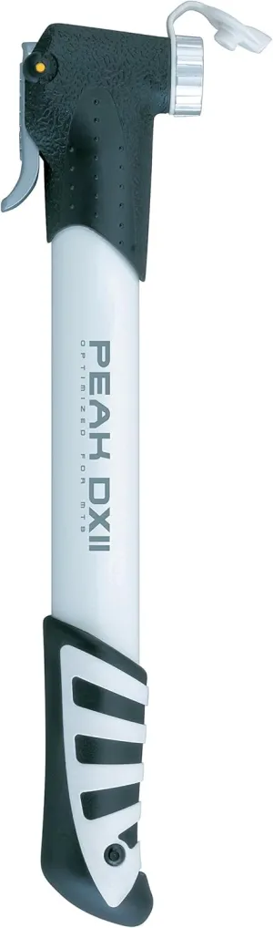 Topeak Peak Dx II Mini Pump,SILVER