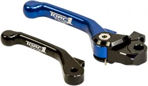 TORC1 Racing Vengeance V2 Flex Front Brake Lever Black/Blue for Yamaha YZ450F 2003-2007