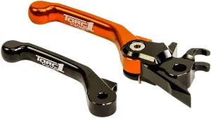 TORC1 Racing Vengeance V2 Flex Front Brake Lever Black/Orange for KTM 380 MXC 2000-2002