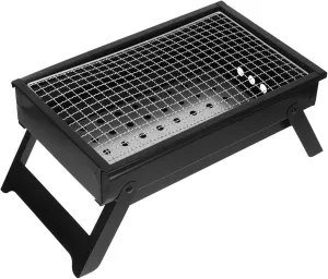 TOYANDONA Portable Bbq Grill Small Outdoor Mini Grill for Camping Design Easy Storage Bbq for Occasions