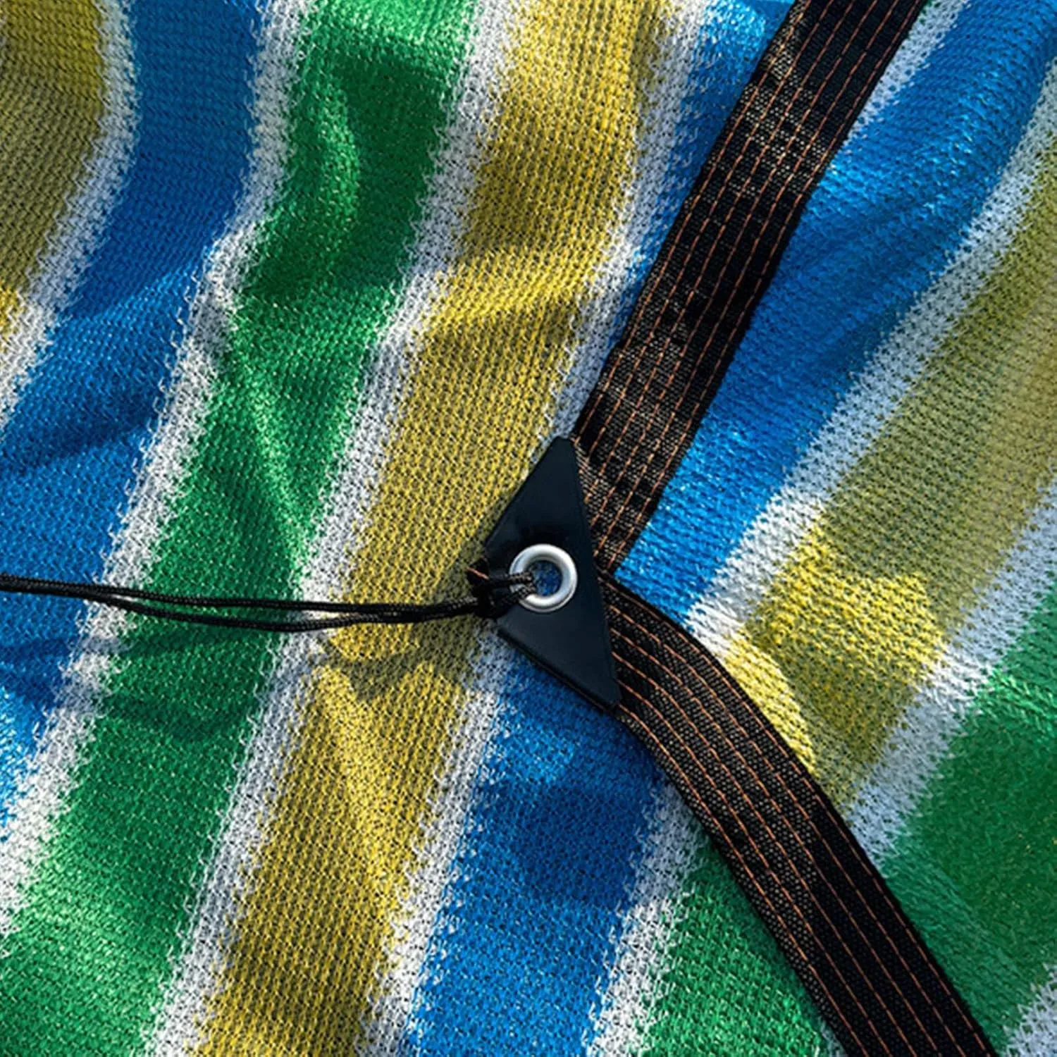 Trampoline Shade Canopy - UV-Blocking Cover With Mesh Ventilation, Outdoor Sun Protection Tent | Protective Accessories Replacement UV Protection, Breathable Safety Net Roof Shelter For Backyard Bounc