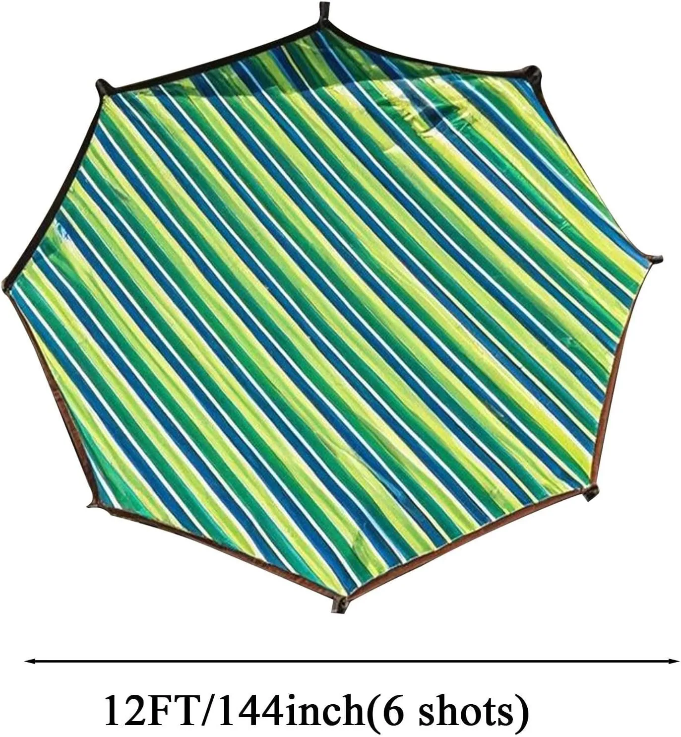 Trampoline Shade Canopy - UV-Blocking Cover With Mesh Ventilation, Outdoor Sun Protection Tent | Protective Accessories Replacement UV Protection, Breathable Safety Net Roof Shelter For Backyard Bounc