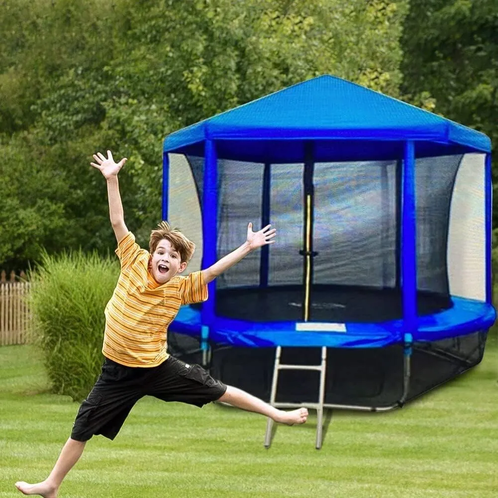 Trampoline Shade Cover 6 and 8 Feet, Sun-Protection Trampolines Canopy, Waterproof Cover Tear and Weather Trampoline Protective Canopy, Anti-UV Trampolines Sunshade Accessories (8Ft)