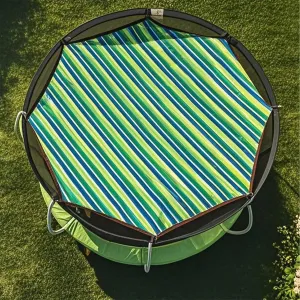 Trampoline Shade Cover - Waterproof & UV Protection Top Cover for 8ft to 16ft Trampolines (8,10,12,14,15,16 ft) - Sunproof Canopy for Outdoor Use, Weather Resistant