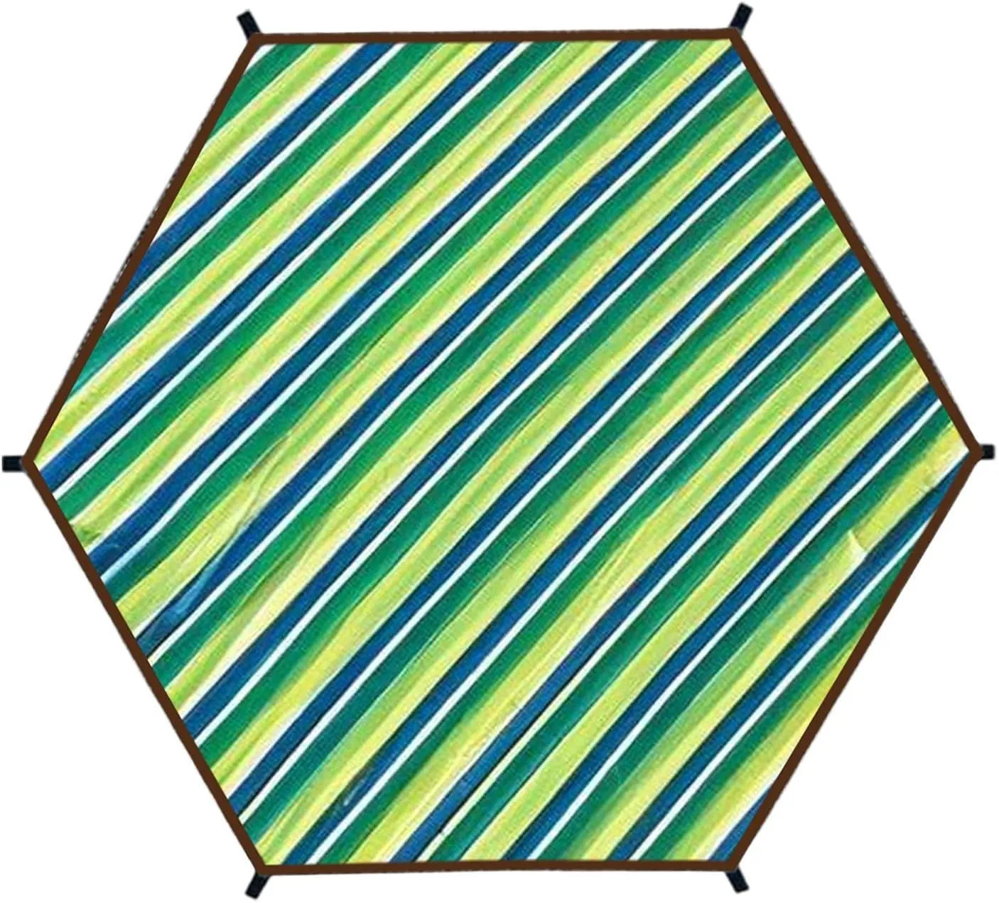 Trampoline Sun Protection Cover | Tear-Resistant PU Material for 6/8-Pole Round Trampolines | Fits 8ft-15ft Straight Pole Models – UV Blocking, Weatherproof Outdoor Top Canopy