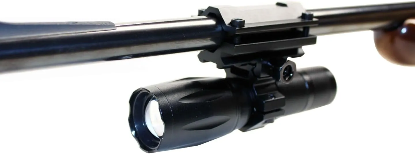 Trinity 1000-lumen led Flashlight for Ruger Model 10/22 Rifle.
