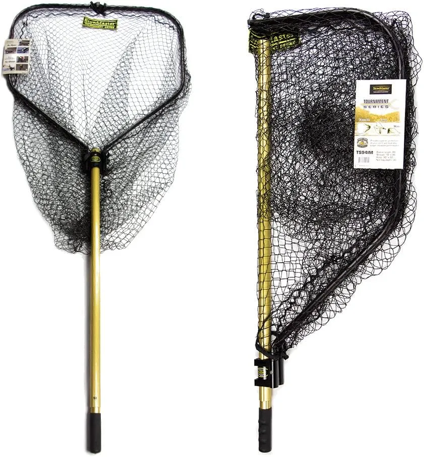 TS94IM Tournament Series Precision Landing Net, Gold/Black