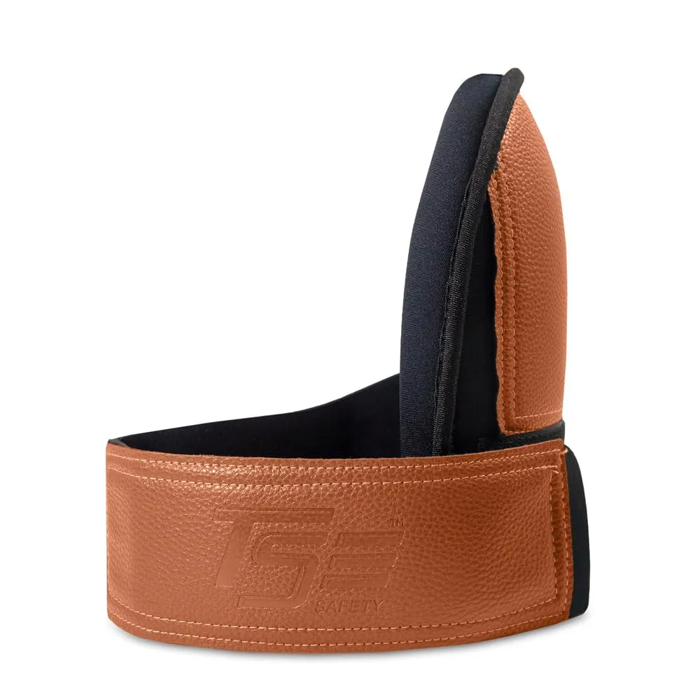 TSE Safety Super Soft Work Knee Pads, Premium Quality Neoprene Kneeling Pads, Extra Thick Comfortable Knee Pads for Men and Women, BROWN