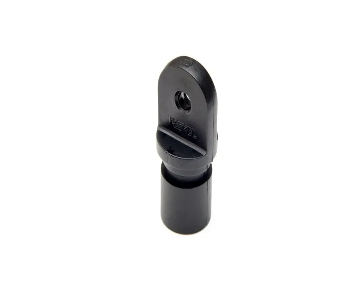 Tube End Tube Ends - Plastic Black 25mm x 3.0mm
