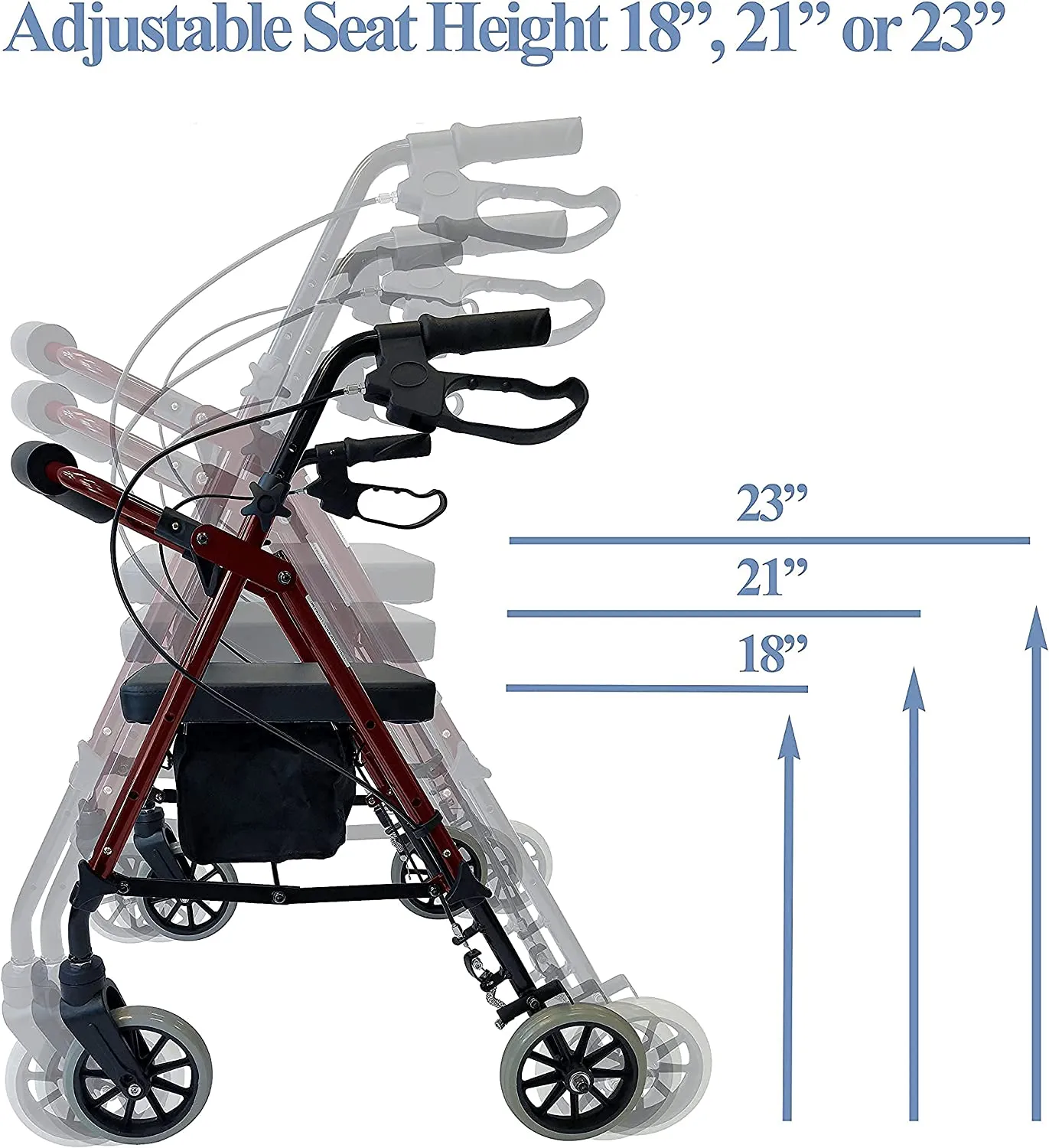 Tuffcare Freedom Folding Aluminum Walker