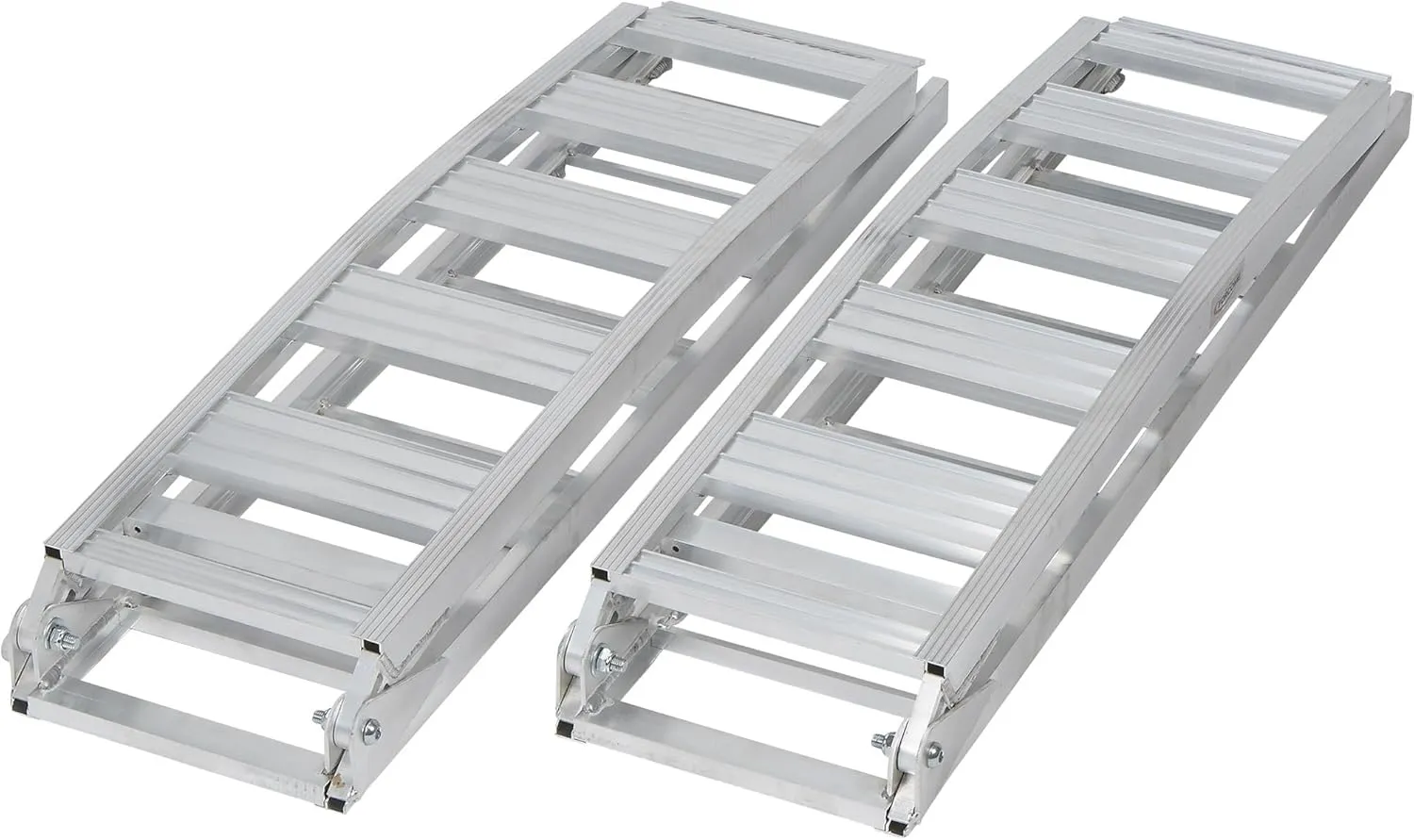Ultra-Tow Folding Arched Aluminum Loading Ramp Set - 1500-Lb. Capacity, 90in.L