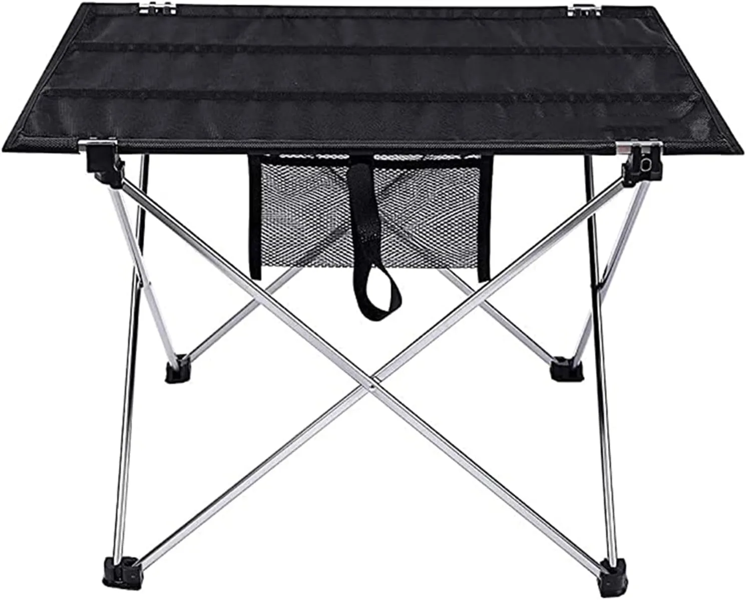 Ultralight Foldable Camping Picnic Table Waterproof Compact Roll Up Tables with Carrying Bag for Outdoor Hiking Beach Picnic BBQ,Black