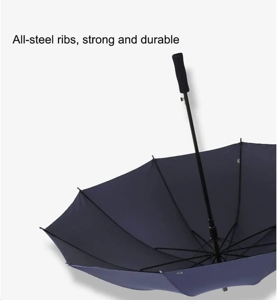 Umbrella Golf Umbrella Windproof Large Stick Umbrella Automatic Open Long Umbrella All Weather Canopy Umbrella For Sports Rain Sun for Rain and Sun Umbrella