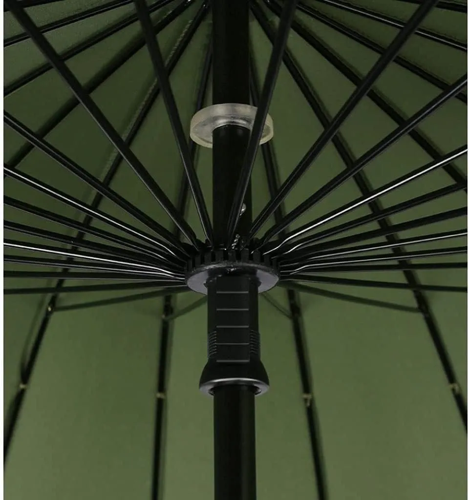 Umbrellas for Rain Golf Umbrella Large Automatic Open Canopy Vented Umbrella Windproof Waterproof Stick Umbrella Umbrellas for Rain Windproof (Color : Brown)