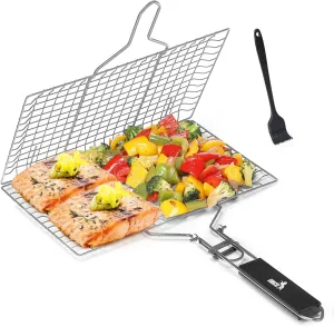 UNCO Stainless Steel Fish & Vegetable Grill Basket