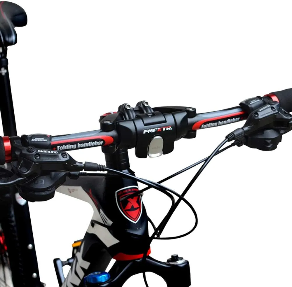 UPANBIKE Bike Folding Handlebar Aluminum Alloy Scooter Handlebar Quick Release Foldable Bar 31.8mm/25.4mm