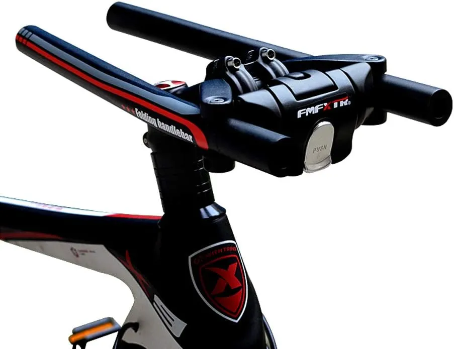 UPANBIKE Bike Folding Handlebar Aluminum Alloy Scooter Handlebar Quick Release Foldable Bar 31.8mm/25.4mm