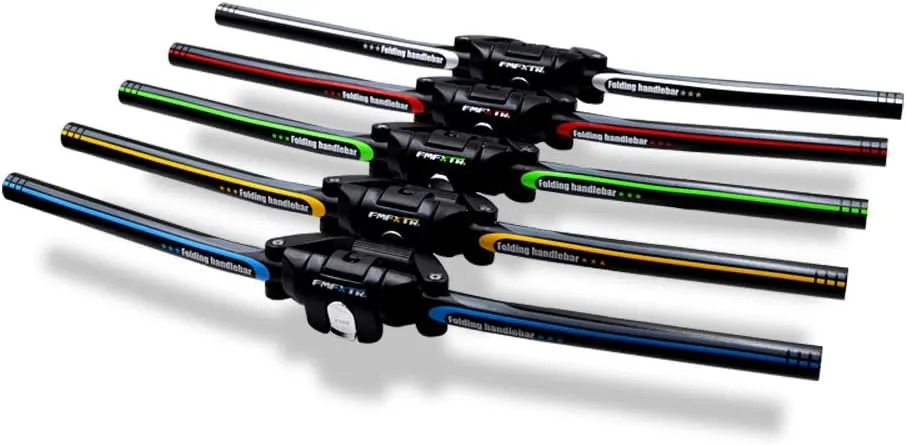 UPANBIKE Bike Folding Handlebar Aluminum Alloy Scooter Handlebar Quick Release Foldable Bar 31.8mm/25.4mm