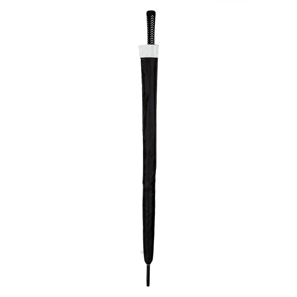 UPF50  Black & White Monsoon Extra Large Size Golf with chord reinforcement
