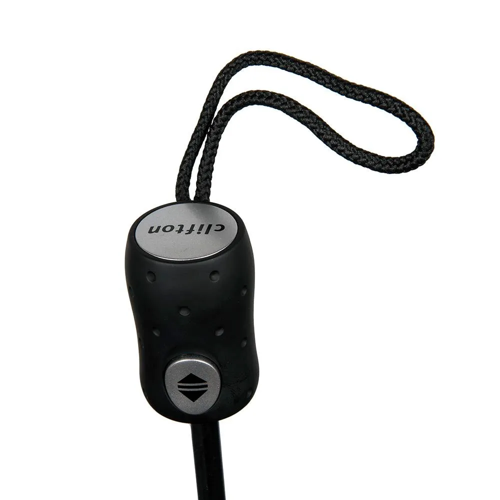 UPF50  Black Auto Open & Close with dimple handle